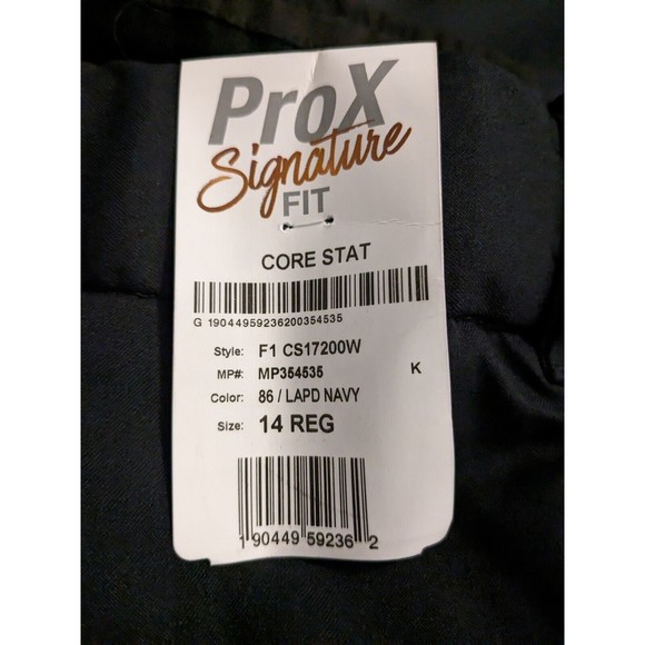 Flying Cross LAPD Navy Uniform Pants Women's 14 REG NWT No Hem Supercrease STAT - Picture 2 of 10